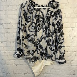 Express sheer bodysuit NWT